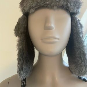 NWOT Trappers Hat with Faux Fur by Westend.